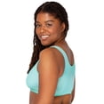 thumbnail image 6 of Fruit of the Loom Women's Tank Style Cotton Sports Bra, 3-Pack, Style 9012, 6 of 9