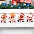 thumbnail image 4 of Adornos navideños de baile, decoración de Papá Noel, muñeco de nieve, reno, oso, colgante para árbol de Navidad, decoración para fiestas navideñas, 4 of 5