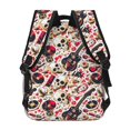 thumbnail image 4 of Disketp Guitar Skull rock Mochila Estampada para Hombre y Mujer – Mochila Ligera Clásica con Múltiples Bolsillos para Universidad, Trabajo y Viajes-One Size, 4 of 5