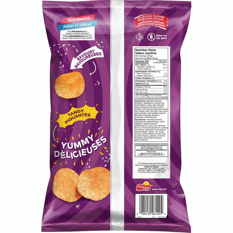Lay's All Dressed Potato Chips, 235g/ 8.3 oz Bag Lay's All Dressed Potato Chips, 235g/ 8.3 oz Bag