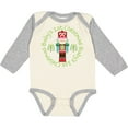 thumbnail image 3 of Inktastic Nutcracker First Christmas Babys 1st Boys or Girls Long Sleeve Baby Bodysuit, 3 of 5