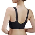 thumbnail image 3 of ZNQHFRE Women’s Wireless Adjustable Anti‑Sagging Bra, Lace Comfy Lifting Underwear For Small Breast Black 34, 3 of 5