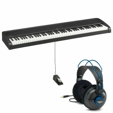 Korg B2 Black 88-Key Digital Piano   Samson SR970 Pro Studio Headphones