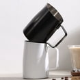 thumbnail image 4 of 450ml Milk Frothing Pitcher Stainless Steel Inner Scale Coffee Steaming Creamer Cup, 4 of 8