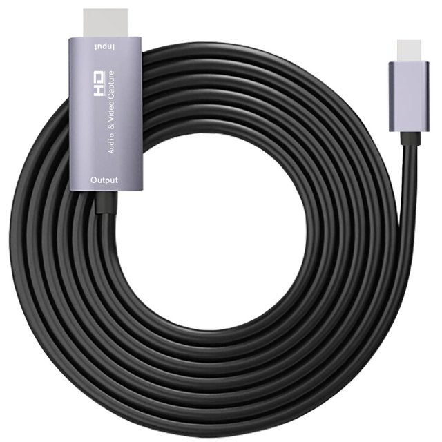 Cable De Tarjeta De Captura De Video 4K Hd 2M Compatible Con Hdmi Audio Tipo C Cable De Tarjeta De Captura Usb Para Jugar Transmisión En Vivo Noticed EL012859-00