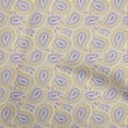 thumbnail image 1 of oneOone Silk Tabby Lime Green Fabric Asian Paisley Block Dress Material Fabric Print Fabric By The Yard 42 Inch Wide, 1 of 4