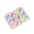 thumbnail image 2 of Naiovety Cuchara Spinners Señuelo de pesca Spinnerbait Portable Oceans Boat Cebo artificial duro con caja Agua dulce Agua salada Pescar A, 2 of 6