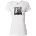 thumbnail image 3 of Inktastic Autism Awareness Autism Mom with Puzzle Ribbons Women's T-Shirt, 3 of 5