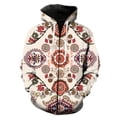 thumbnail image 1 of Sudadera con capucha y cremallera de estilo étnico para hombre, estilo hip hop, manga larga, con capucha, sudaderas de moda, tops casuales, ropa de calle para adolescentes, 1 of 6