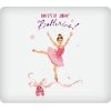 Birthday Ballerina - Caucasian Edible Icing Image (6 inch Round), Easy to use! Just peel backing and lay on top of cake on your icing. By Whimsical Practicality