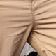 thumbnail image 5 of Pantalones largos para hombre, de color liso, multibolsillos, lavados, para exteriores, informales, de algodón puro., 5 of 7