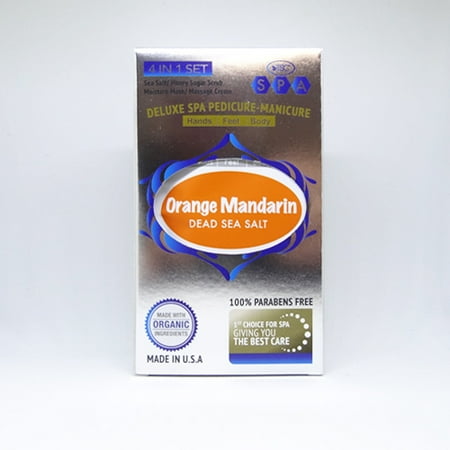Deluxe Organic Spa - TSC Spa Organic Deluxe Spa Pedicure-Manicure System 4 in 1 Set