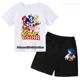 thumbnail image 3 of Nueva camiseta de Dragon Ball Sonic para niños, niñas y adolescentes, camisetas de manga corta de verano, camisetas casuales para niños, conjunto de camisetas de Pikachu, 3 of 5