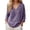 26Purple131, variant on WERYOUNG Womens T Shirts Summer Casual Loose Fit Linen Long Sleeve Knit Tee Lightweight T-Shirts For Everyday Wear Breathable Top L
