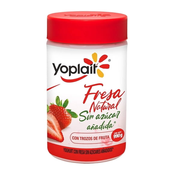 Yoghurt Yoplait con fresas naturales 990 g