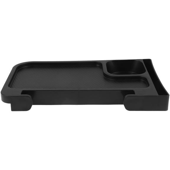 Raindrops 1Set Black Multipurpose Chair Organizer for Chairs and Recliners Foldable Portable Cup Holder