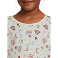 thumbnail image 4 of Wonder Nation Girls Long Sleeve Play Dress, Sizes 4-18 & Plus, 4 of 5