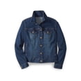 thumbnail image 2 of Woman Within Plus Size Stretch Denim Jacket Cropped Jean Jacket, 2 of 6