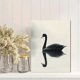thumbnail image 2 of Qisvanset 12x16 Inch 2D Flat Framed Canvas Art, Black Swan Water Reflection Minimalist Wildlife Modern Home Wall Art, 2 of 5