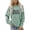 Green, variant on Trendfront Womens Hockey Mom Graphic Print Crewneck Sweatshirt Long Sleeve Sports Fan Game Day Apparel Pullover Sweatshirt