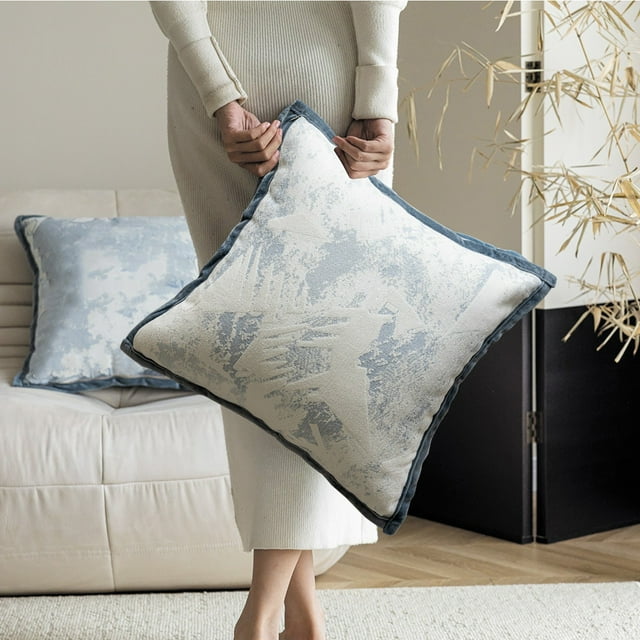 Xihbxyly Cojín de Sofá, Elegante Cojín Gris, Respaldo de Alta Elasticidad, Material Suave y Cómodo, Ideal para Usar Junto a La Cama En La Sala de Estar, Mejora La Decoración Del Hogar y Es Fácil de L