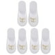thumbnail image 1 of pares de pantuflas desechables para fiestas de bodas, pijamas y fiestas., 1 of 6