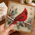 thumbnail image 6 of Pearl Diamond Art Christmas Ornaments,Diy Christmas Pearl Diamond Painting Art Kit With Frame,Fall Pearl Diamond Art Kits For Adults,Christmas 3d Pearl Diamond Art Kit,Relaxing Holiday Hobby, 6 of 7