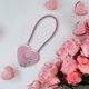 thumbnail image 4 of Candado de corazón con candado de amor, candado de deseo de corazón para amante, candado de combinación en forma de corazón para aniversario de año , Rosa mayimx Candado del corazón, 4 of 9