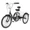 Black, variant on MOONCOOL Adult Tricycles 7 Speed, 20/24/26 inch 3 Wheel Bikes, Three-Wheeled Bicycles Cruise Trike with Shopping Basket for Seniors, Women, Men, Teenager