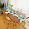 thumbnail image 2 of Yayeee Table Runner 70 inches Long Home Kitchen Dinning Party Decoration, Peacock Feather, 2 of 7