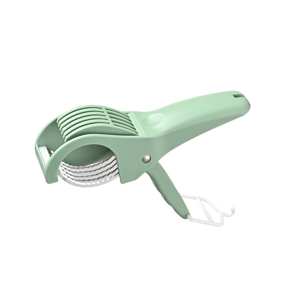 Banana Slicer,Stainless Steels Fruit Salad Peeler Cutter Safe Easy Kitchen Tool For Banana,Hotdog,Strawberry,Cucumbers