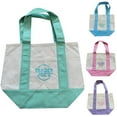 thumbnail image 6 of 2025 Trader Joe's Pastel Mini Canvas Tote Bags LIMITED EDITION Set of 4, 6 of 9