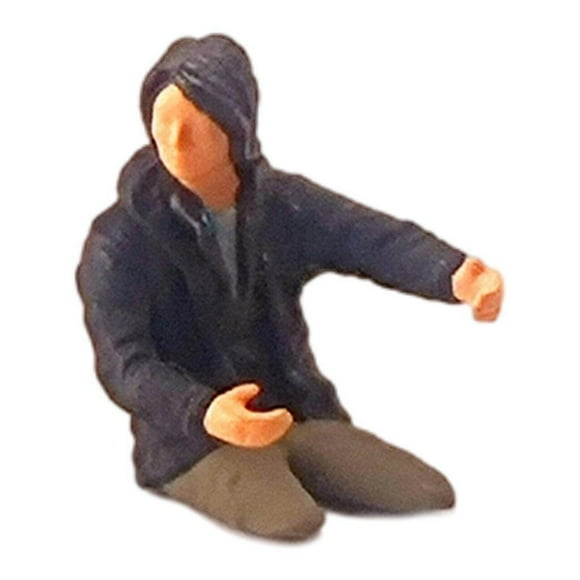 Miniature 1/64 Scale Painted Figure Driver Scene Decor figures people passenger painted Children Toy S Gauge Han