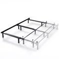 thumbnail image 3 of Zinus Spa Sensations Compack Twin to Queen Size Adjustable Metal Bed Frame, 7 inch Heavy Duty Steel Bed Frame with Included Headboard Brackets, 3 of 7