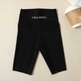thumbnail image 2 of Girls 7'' High Waisted Black Biker Shorts, Athletic Running Yoga Shorts for Kids Teen Years 3-15 Black, 2 of 5
