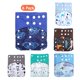 thumbnail image 1 of Paquete de 6 pañales de tela para bebé, ajustables, lavables, reutilizables, diseño de 2 capas, almohadillas suaves de absorción fuerte para pañales para bebés y niños pequeños, 1 of 9