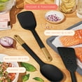 thumbnail image 4 of 3-Piece Silicone Tool Set, Black, 4 of 10
