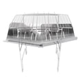 thumbnail image 5 of Rejilla plegable para barbacoa JadeshayMX de Acero inoxidable para camping, 5 of 5