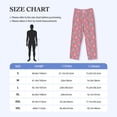 thumbnail image 4 of Logiee Pastel Christmas Trees on Pink Print Pajama Pants for Men,Men’s Pajama Bottoms,Mens PJ Pants with Pockets & Button Fly-3X-Large, 4 of 6