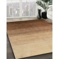 thumbnail image 3 of Ahgly Company Machine Washable Indoor Rectangle Abstract Saddle Brown Area Rugs, 7' x 9', 3 of 7