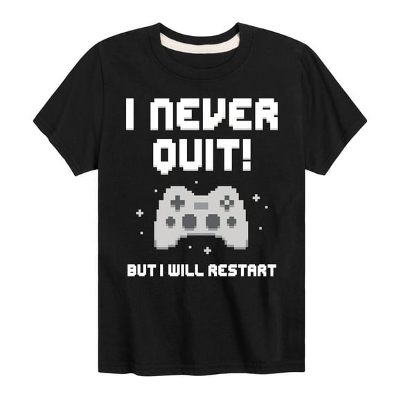 Instant Message - I Never Quit Short Sleeve Graphic T-Shirt