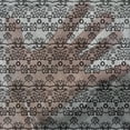 thumbnail image 3 of Black and White Tulle Curtains with Rod Pocket, Monochrome Lace Pattern with Floral Motifs and Foliage Medieval Design, Sheer Drape for Wedding Party 2 Panels, 7 Sizes, Black White, by Ambesonne, 3 of 3