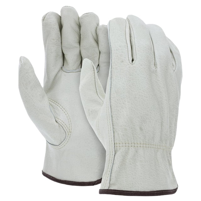 Guantes de protección Palmer Safety White Large (12 pares)