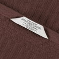 thumbnail image 5 of Superior Soho Ribbed Cotton Absorbent Bath Towel Set of 4, Java, 5 of 9