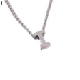 thumbnail image 2 of Joernso Women Necklace Letter Shape Unisex Smooth Alloy Men Pendant for Gift, 2 of 8