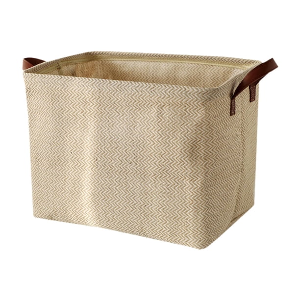 Cesta de almacenamiento para armario, cesto para ropa, contenedor para artículos diversos, cubo de almacenamiento decorativo, caja de almacenamiento Patrón de onda