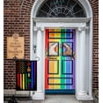 thumbnail image 5 of Gay Pride Garden Flag 12x18 Inch Rainbow LGBT Yard Flags Double Sided Vertical Burlap Flag for Lesbian LGBTQ Outdoor Decorations, 5 of 6