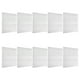 thumbnail image 1 of White Adhesive 3D Faux Brick Wall Panels Peel and Stick Brick Wallpapers for Indoor Use 10 Pcs, 1 of 4