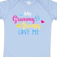 thumbnail image 4 of Inktastic My Grammy and Grampy Love Me with Hearts Boys or Girls Baby Bodysuit, 4 of 5