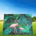 thumbnail image 3 of Portable Sandproof Beach Mat, 210x200cm Waterproof Picnic Blanket for Camping, Picnics, Travel - Foldable Outdoor Events Rug, 3 of 5